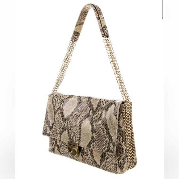 Stella McCartney‼️ BLACK FRIDAY SALE‼️Vegan Leather Snakeskin Shoulder  Bag - Picture 3 of 17